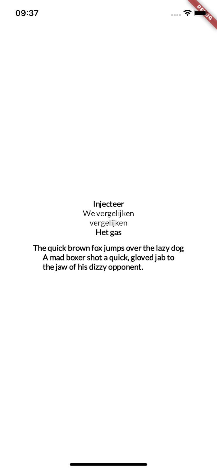 Before (Note incorrect spacing, for example in “vergelijken”)